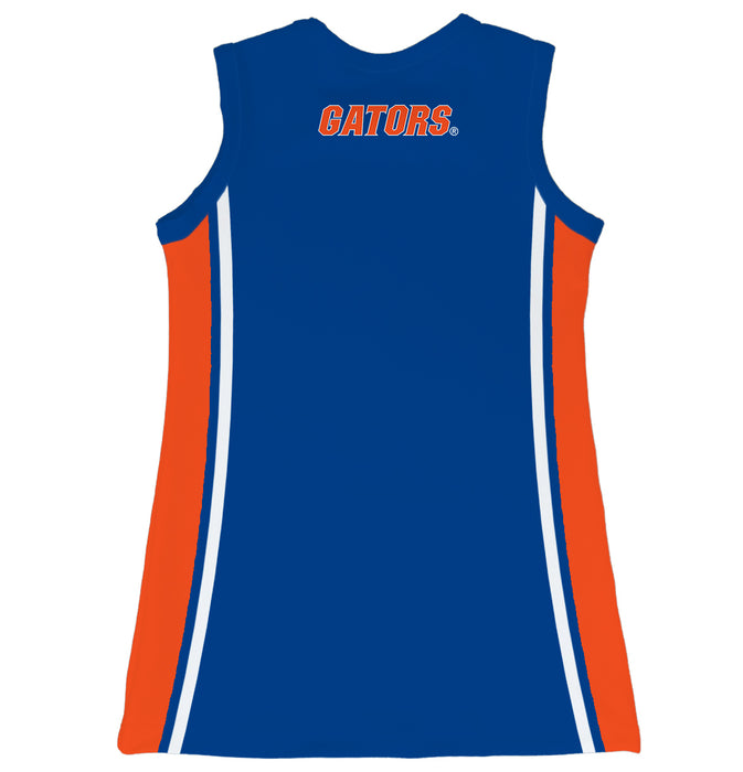 Florida Gators Sleeveless Cheerleader A Line Dress Royal - Vive La Fête - Online Apparel Store