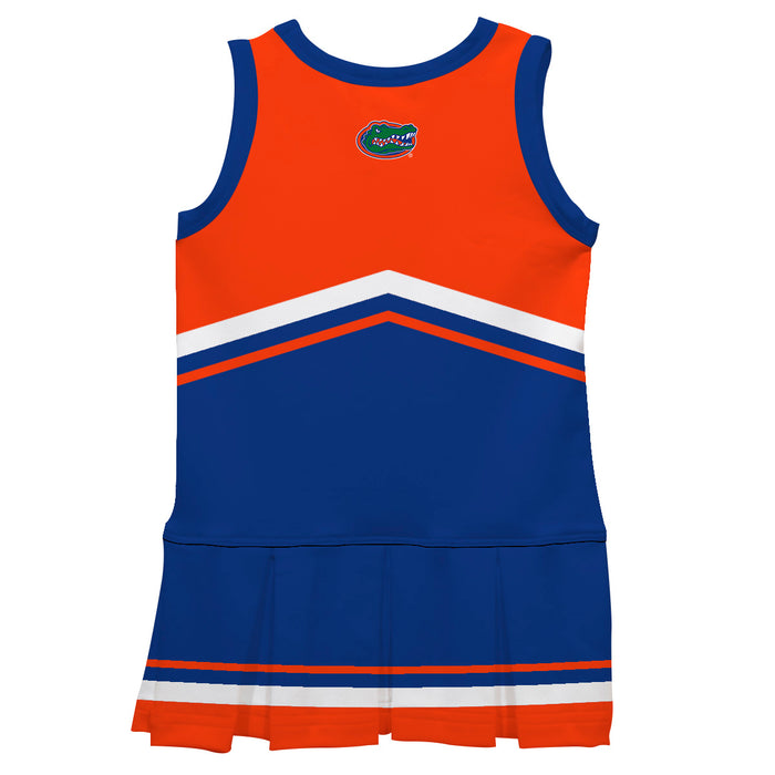 Florida Gators Vive La Fete Game Day Royal and Orange Sleeveless Cheerleader Dress - Vive La Fête - Online Apparel Store