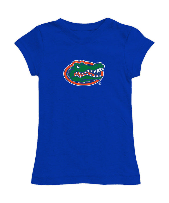 Florida Gators Girl´s Fitted Cotton T-shirt Royal