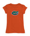 Florida Gators Girl´s Fitted Cotton T-shirt Orange