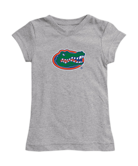 Florida Gators Girl´s Fitted Cotton T-shirt Grey