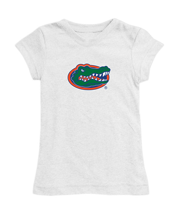 Florida Gators Girl´s Fitted Cotton T-shirt White