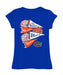 Florida Gators Girl´s Fitted Cotton T-shirt Royal