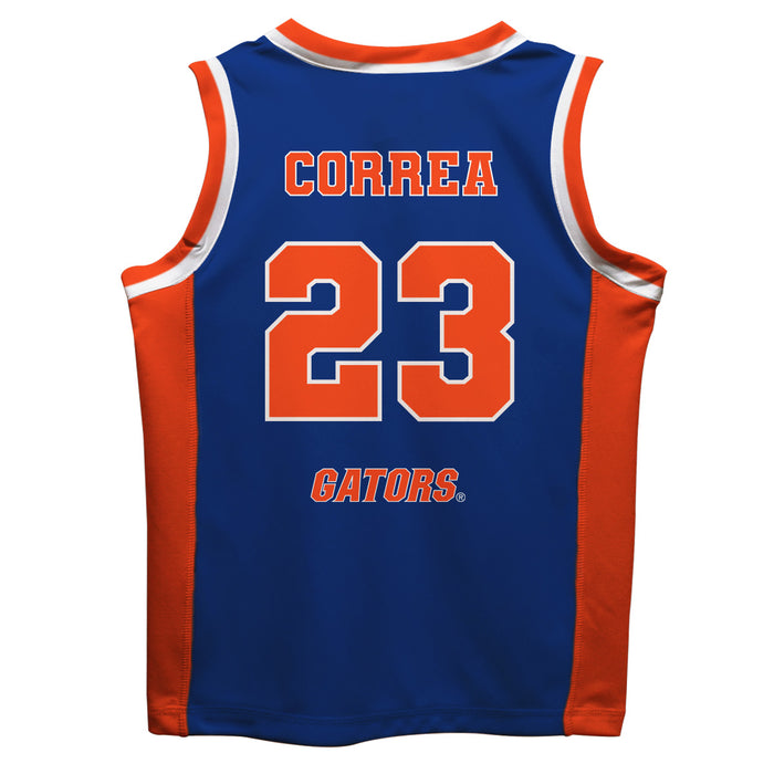 Florida Gators Vive La Fete Leilani Correa Game Day Blue Boys Basketball Jersey - Vive La Fête - Online Apparel Store