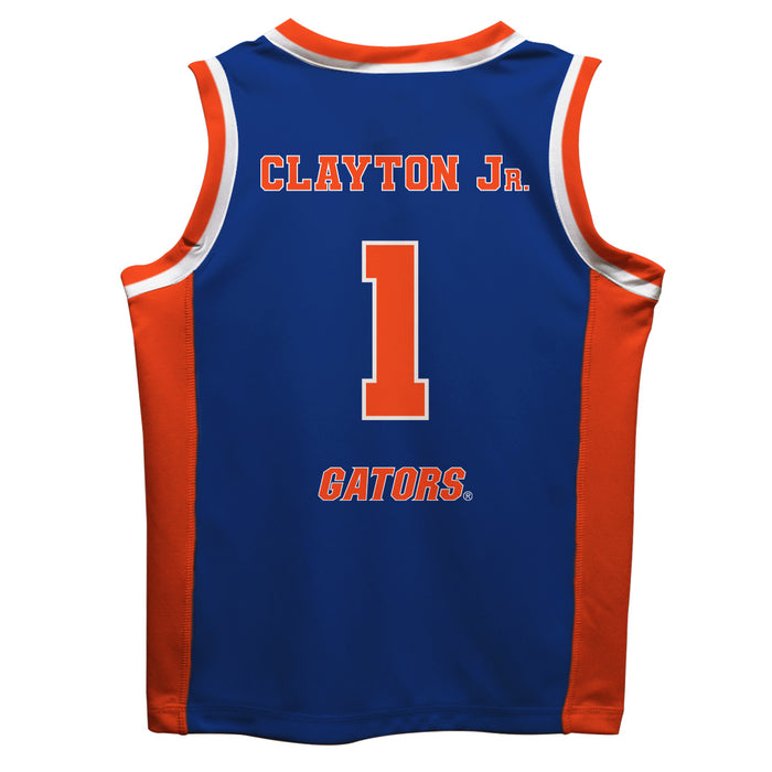 Florida Gators Vive La Fete Walter Clayton Jr Game Day Blue Boys Basketball Jersey - Vive La Fête - Online Apparel Store