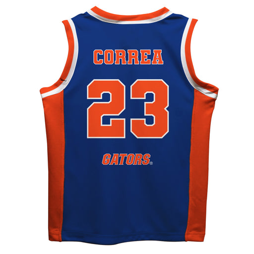 Florida Gators Vive La Fete Leilani Correa Game Day Blue Boys Basketball Fashion Top - Vive La Fête - Online Apparel Store