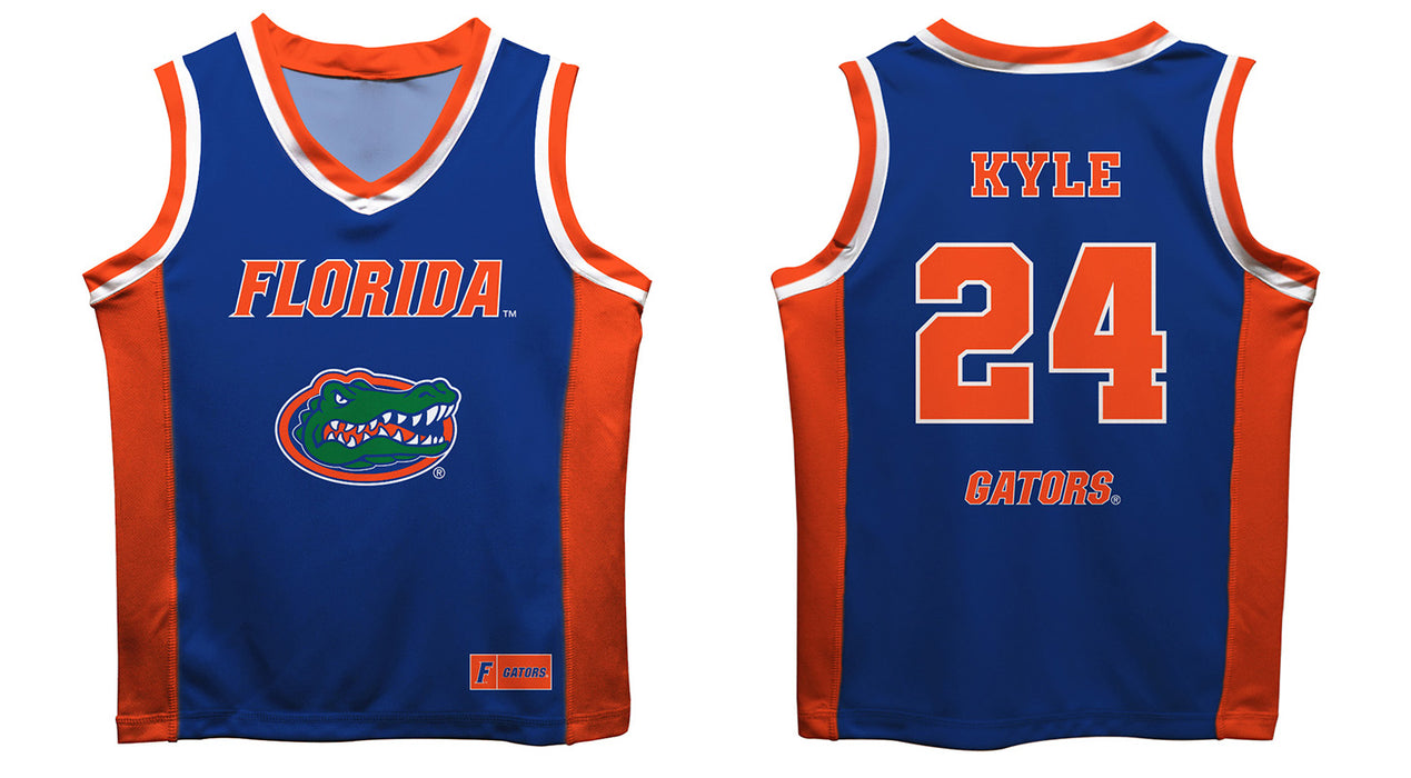 Florida Gators Vive La Fete Ra Shaya Kyle Game Day Blue Boys Basketball Fashion Top - Vive La Fête - Online Apparel Store