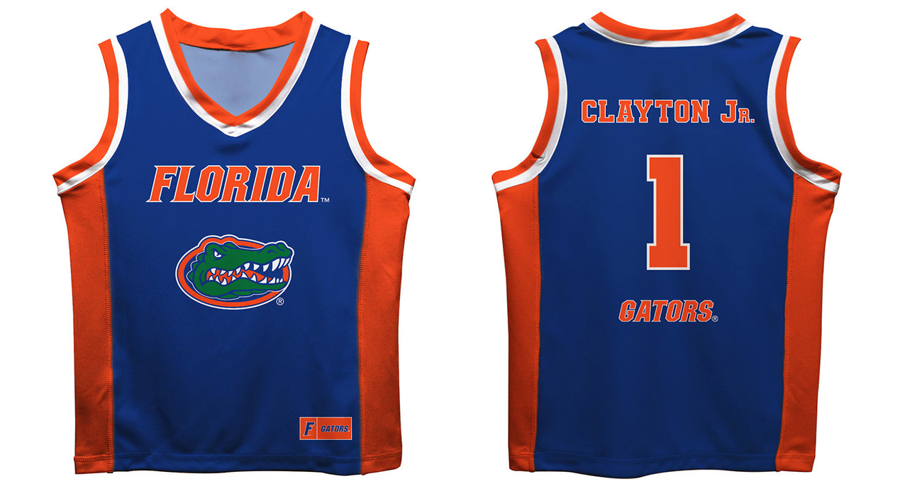 Florida Gators Vive La Fete Walter Clayton Jr Game Day Blue Boys Basketball Fashion Top - Vive La Fête - Online Apparel Store