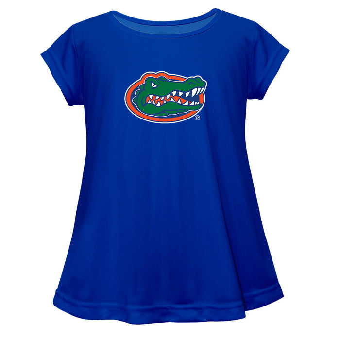 Florida Gators Short Sleeve Youth Cotton Top Royal