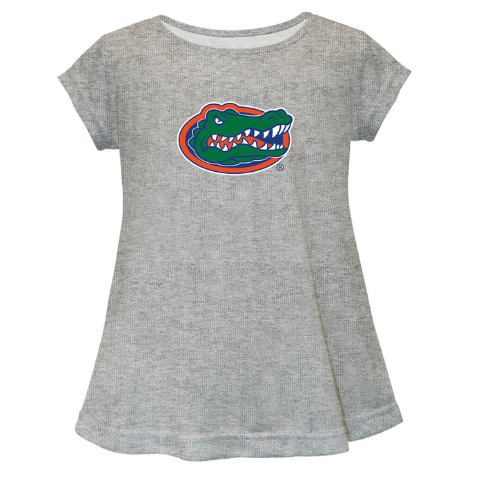 Florida Gators Short Sleeve Youth Cotton Top Grey