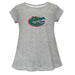 Florida Gators Short Sleeve Youth Cotton Top Grey
