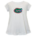 Florida Gators Short Sleeve Youth Cotton Top White