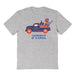 Florida Gators Hand Sketched Vive La Fete Impressions Truck Kids Grey Cotton T-shirt