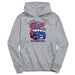 Kansas Jayhawks Full Speed Heather Grey Cotton Youth Hoodie