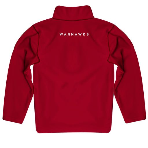Louisiana Monroe Warhawks Vive La Fete Logo and Mascot Name Womens Maroon Quarter Zip Pullover - Vive La Fête - Online Apparel Store