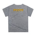 Missouri Tigers MU Original Dripping Football Helmet Heather Gray T-Shirt by Vive La Fete - Vive La Fête - Online Apparel Store