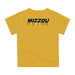 Missouri Tigers MU Original Dripping Football Helmet Gold T-Shirt by Vive La Fete - Vive La Fête - Online Apparel Store