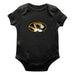 Missouri Tigers MU Cotton Short Sleeve Bodysuit Black