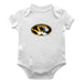 Missouri Tigers MU Cotton Short Sleeve Bodysuit White