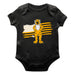 Missouri Tigers MU Vive La Fete Infant Game Day Black Short Sleeve Bodysuit