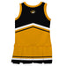 Missouri Tigers MU Vive La Fete Game Day Black and Gold Sleeveless Chearleader Dress - Vive La Fête - Online Apparel Store
