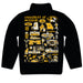 Missouri Tigers MU Hand Sketched Vive La Fete Impressions Artwork  Black Boys Quarter Zip Pullover V1 - Vive La Fête - Online Apparel Store