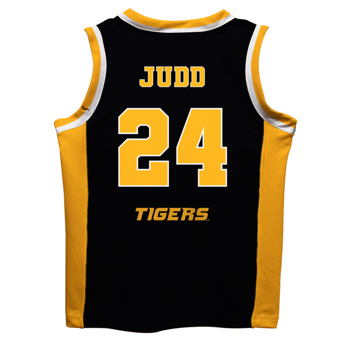 University Of Missouri Vive La Fete Ashton Judd Game Day Black And Yellow Boy Basketball Jersey - Vive La Fête - Online Apparel Store