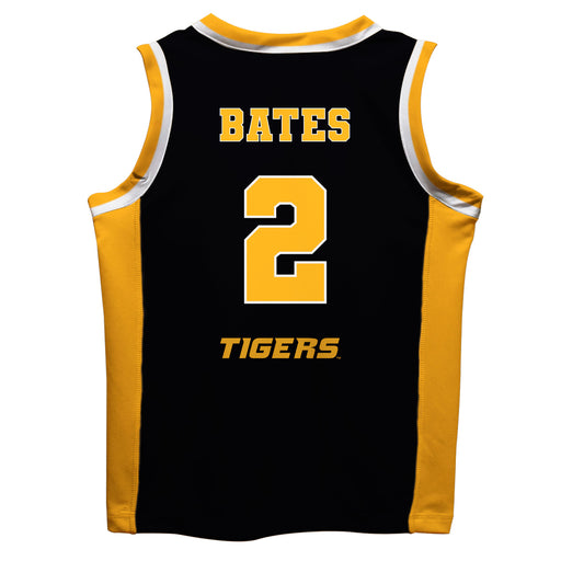 University Of Missouri Vive La Fete Tamar Bates Game Day Black And Yellow Boy Basketball Jersey - Vive La Fête - Online Apparel Store