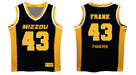 University Of Missouri Vive La Fete Hayley Frank Game Day Black And Yellow Boy Basketball Jersey - Vive La Fête - Online Apparel Store