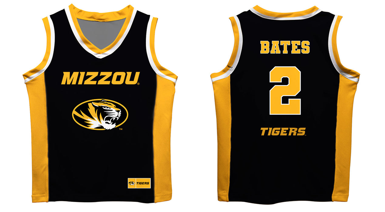 University Of Missouri Vive La FeteTamar Bates Game Day Black And Yellow Boy Basketball Jersey - Vive La Fête - Online Apparel Store