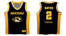 University Of Missouri Vive La FeteTamar Bates Game Day Black And Yellow Boy Basketball Jersey - Vive La Fête - Online Apparel Store