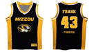 University Of Missouri Vive La Fete Hayley Frank Game Day Black And Yellow Boy Basketball Jersey - Vive La Fête - Online Apparel Store