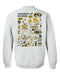 Missouri Tigers MU Hand Sketched Artwork Black Crewneck Sweatshirt for Women - Vive La Fête - Online Apparel Store