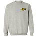 Missouri Tigers MU Hand Sketched Vive La Fete Impressions Artwork Gray Crew Neck Sweatshirt for Women
