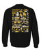 Missouri Tigers MU Hand Sketched Artwork Black Crewneck Sweatshirt for Women - Vive La Fête - Online Apparel Store