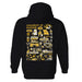 Missouri Tigers MU Hand Sketched Artwork Cotton Fleece Women Hoodie - Vive La Fête - Online Apparel Store