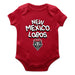 New Mexico Lobos UNM Vive La Fete Infant Game Day Red Short Sleeve Bodysuit