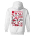 New Mexico Lobos UNM Hand Sketched Artwork Cotton Fleece Women Hoodie - Vive La Fête - Online Apparel Store