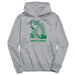 North Texas Mean Green Excavator Heather Grey Cotton Youth Hoodie