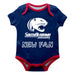 South Alabama Jaguars Vive La Fete Infant Game Day Blue Short Sleeve Onesie New Fan Logo and Mascot Bodysuit - Vive La Fête - Online Apparel Store