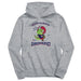South Alabama Jaguars Dinorrific Heather Grey Cotton Youth Hoodie