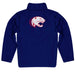South Alabama Jaguars Vive La Fete Game Day Solid Blue Quarter Zip Pullover Sleeves - Vive La Fête - Online Apparel Store