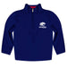 South Alabama Jaguars Vive La Fete Logo and Mascot Name Womens Blue Quarter Zip Pullover