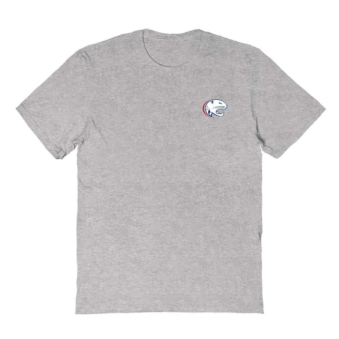South Alabama Jaguars Vive La Fete Impressions Artwork Grey Womens Cotton Tshirt