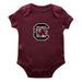 South Carolina Gamecocks Cotton Short Sleeve Bodysuit Maroon