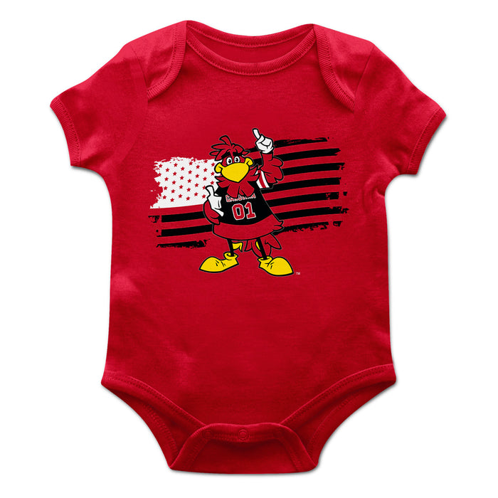 South Carolina Gamecocks Vive La Fete Infant Game Day Red Short Sleeve Bodysuit