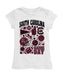 South Carolina Gamecocks Girl´s Fitted Cotton T-shirt White