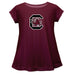 South Carolina Gamecocks Short Sleeve Youth Cotton Top Maroon