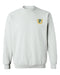 University of San Francisco Dons USF Hand Sketched Vive La Fete Impressions Artwork White Crew Neck Sweatshirt for Women