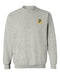University of San Francisco Dons USF Hand Sketched Vive La Fete Impressions Artwork Gray Crew Neck Sweatshirt for Women